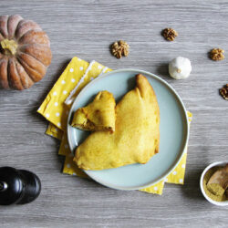 Chaussons au potimarron et à la feta