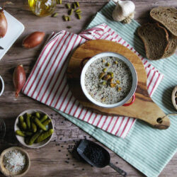 Terrine végétale de lentilles aux pistaches