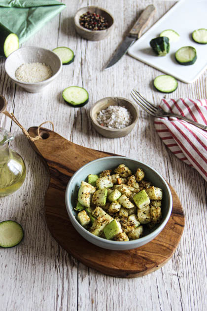 Courgettes à la Air Fryer