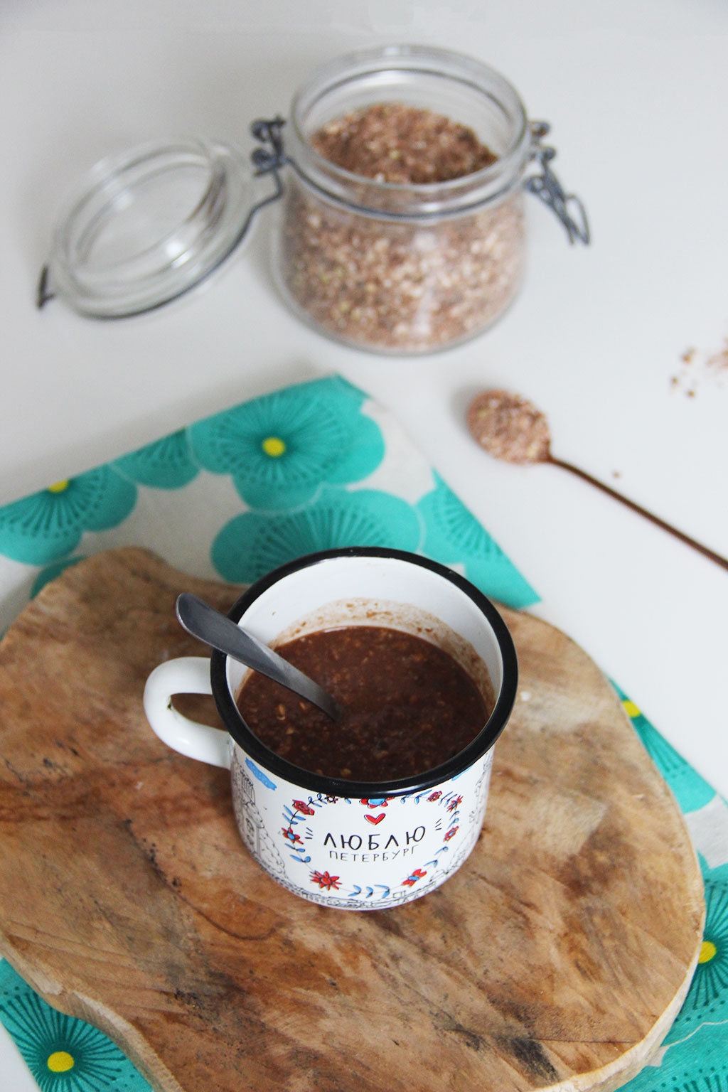 Mélange pour petit-déjeuner cacao cru