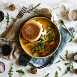 Sandwich falafels mangue