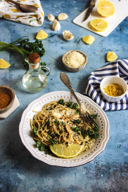 Spaghetti aglio et olio