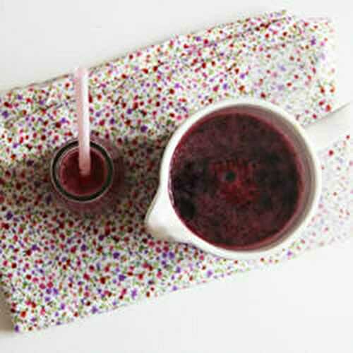 Limonade au cassis