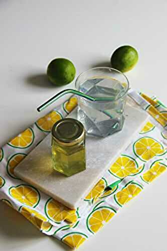 Sirop de citron vert