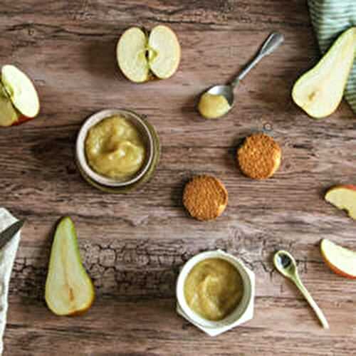 Compote pommes poires