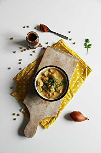 Curry pois chiche Butternut tofu