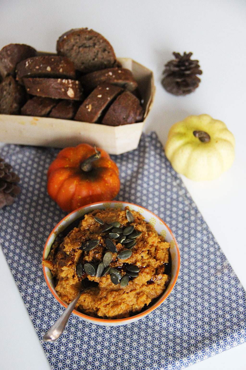 Dip de patates douces d'Halloween