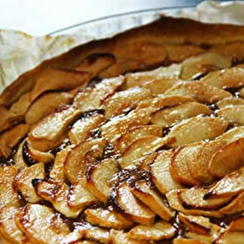 Tarte pommes et spéculoos