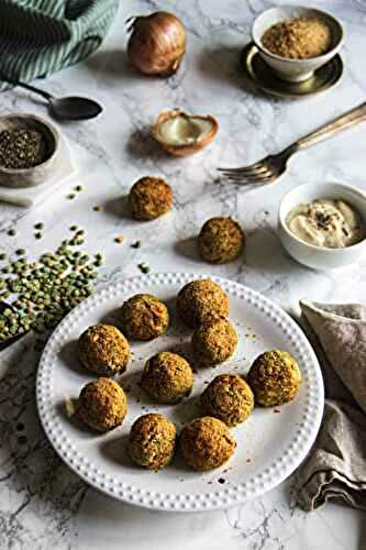 Boulettes de pois cassés à la Airfryer