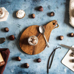 Liégeois à la crème de marrons