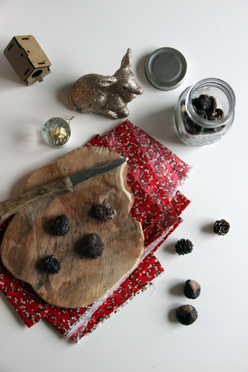 Marrons glacés maison