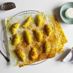 Chaussons au fromage et cumin