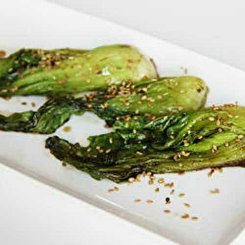 Mini bok Choi au sésame
