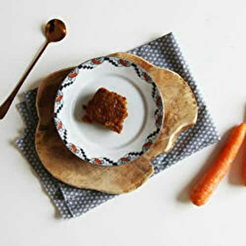 Carrot cake aux clémentines