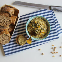 Houmous au citron confit et coriandre