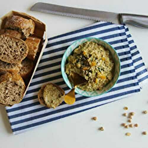 Houmous au citron confit et coriandre