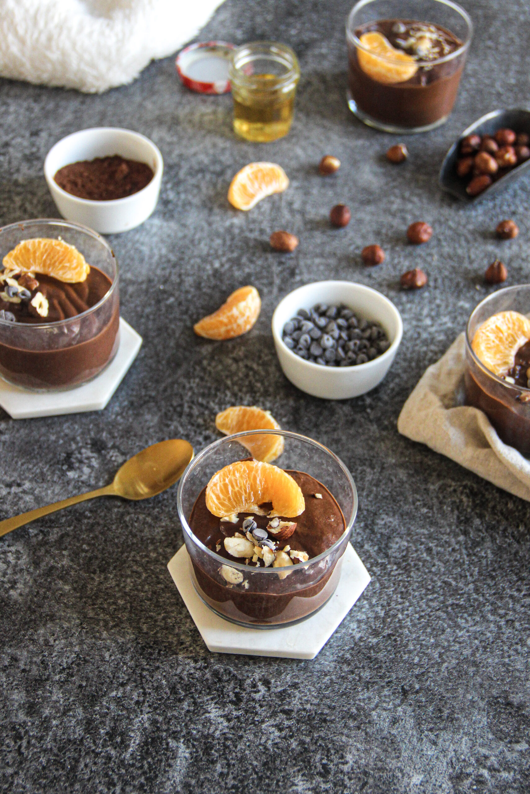 Mousse au chocolat à la patate douce