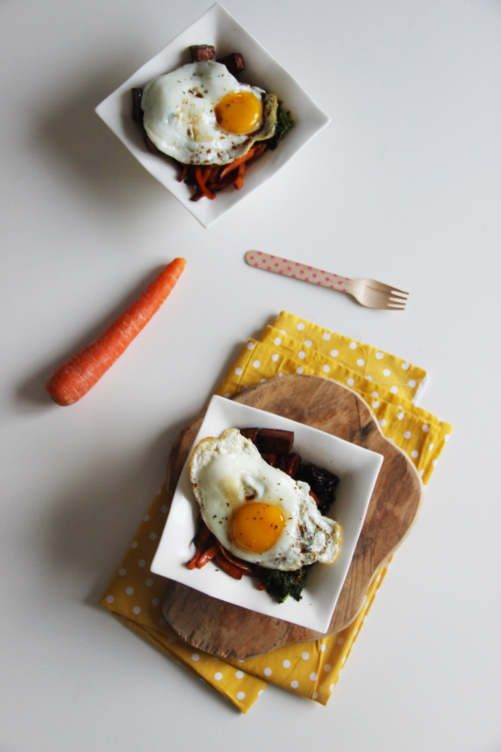 Bibimbap au riz gluant