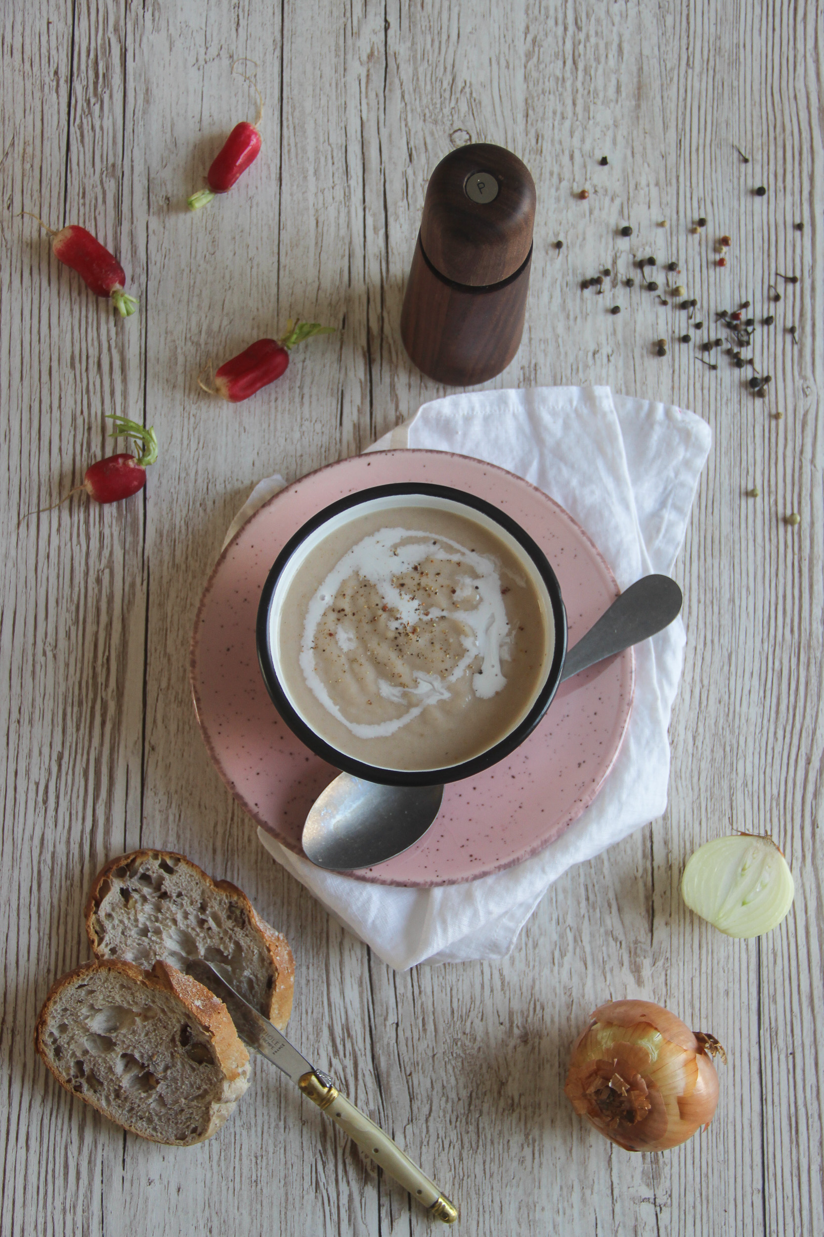 Soupe Velouté de radis