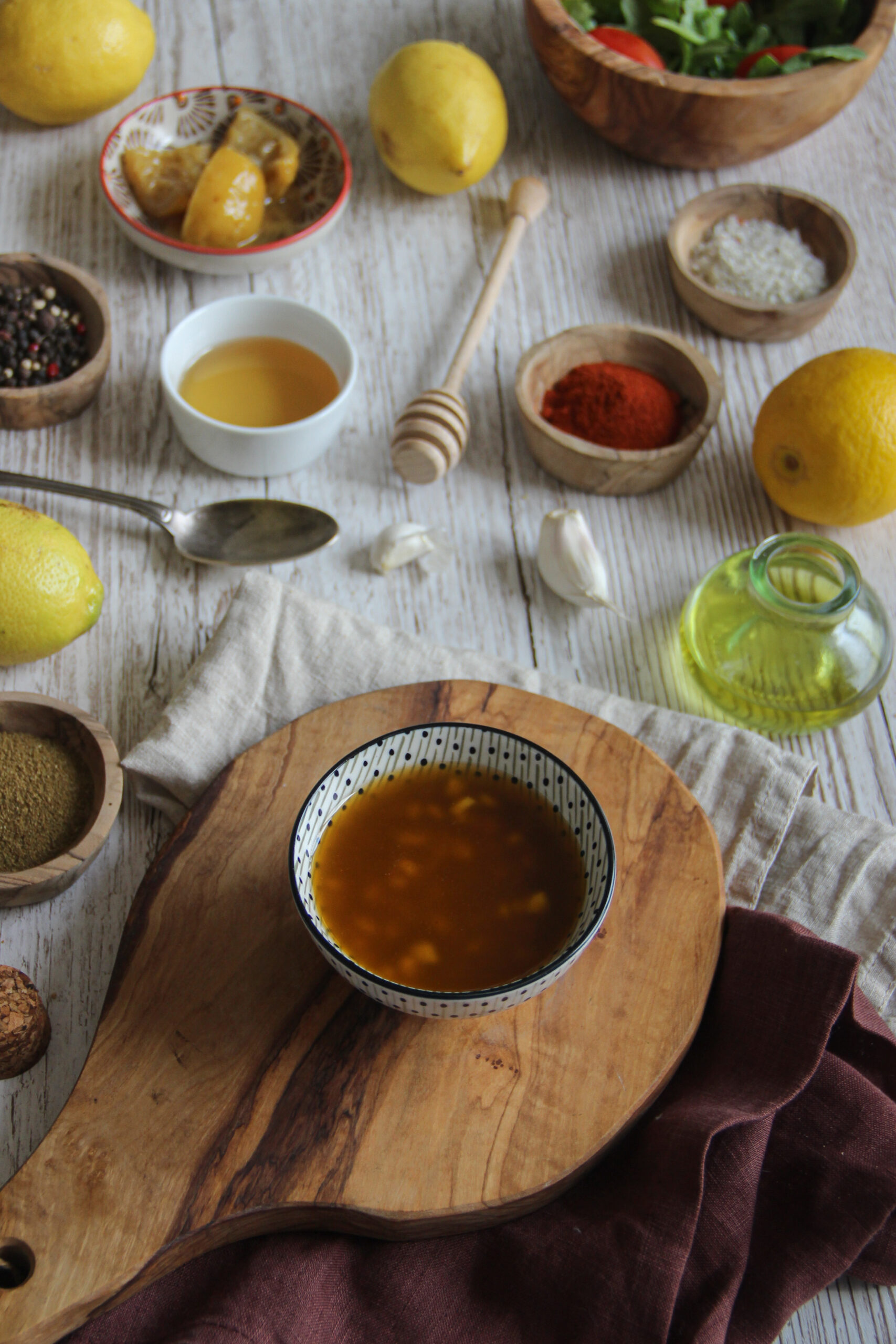 Vinaigrette aux citrons confits