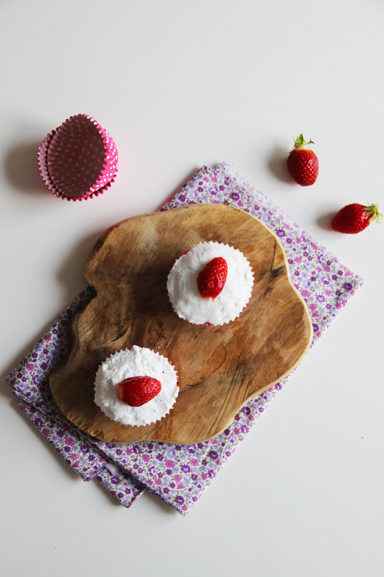 Muffins à la fraise