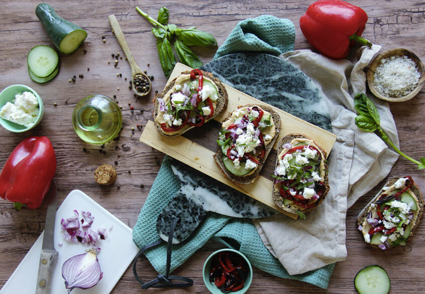 Dîner au jardin chic d’été – Menu de saison #2