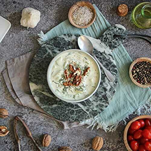 Tarator soupe de concombre