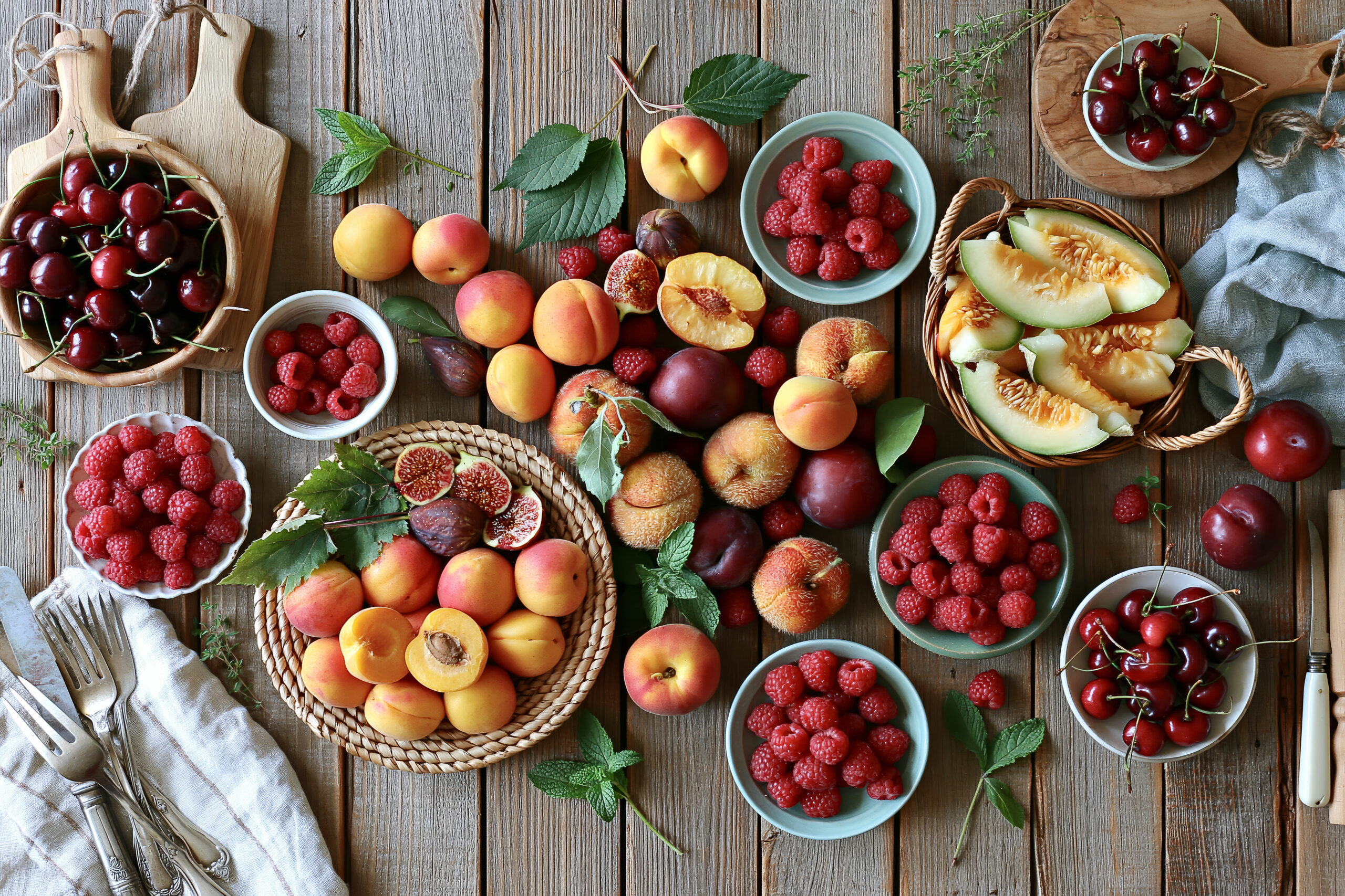 Fruits et légumes de saison – Août
