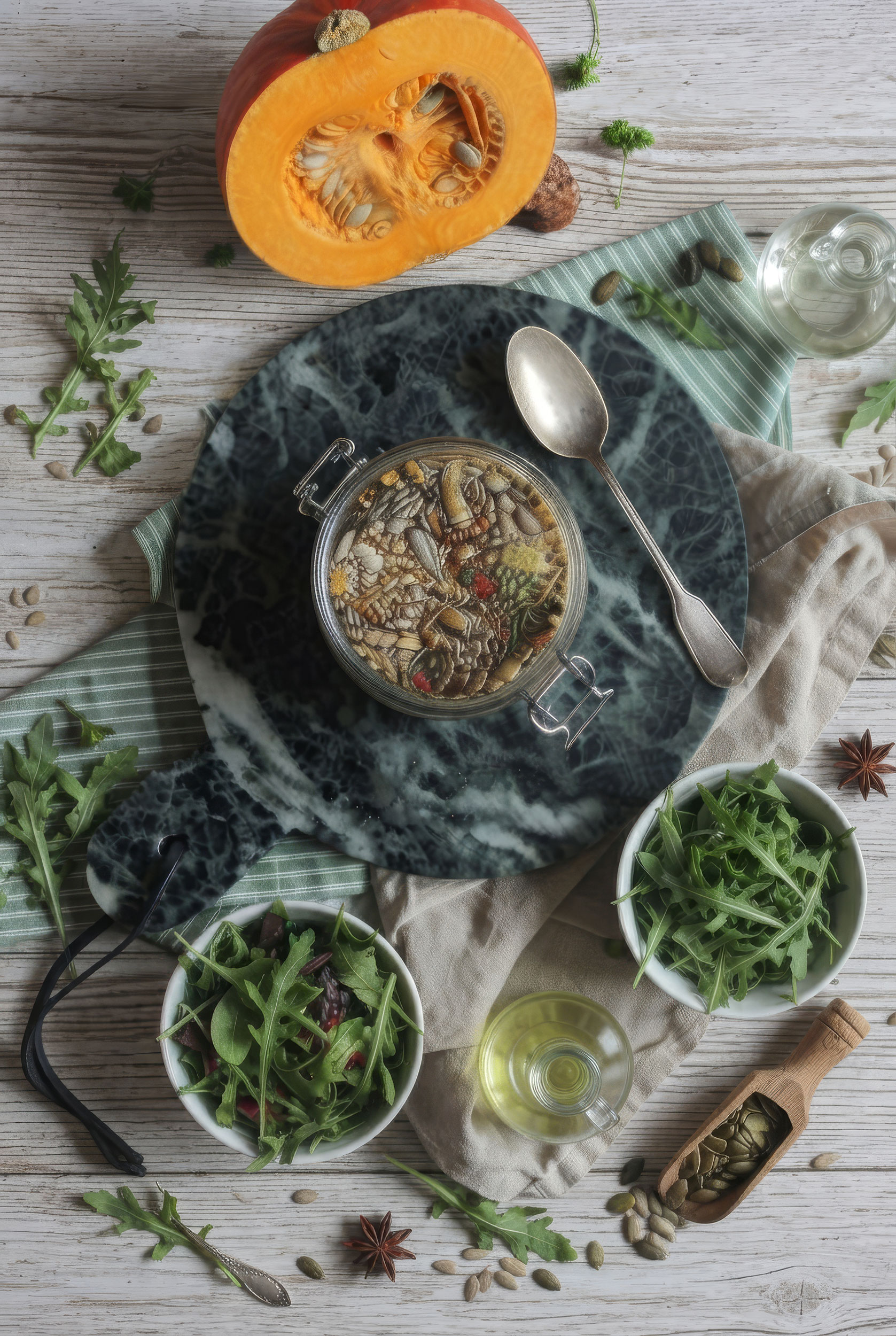 Mélange de graines pour les salades