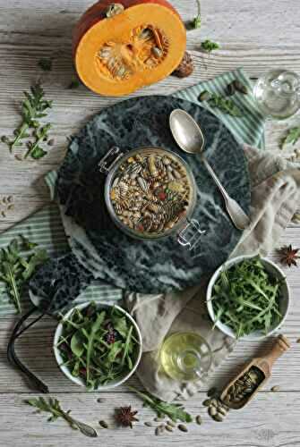 Mélange de graines pour les salades
