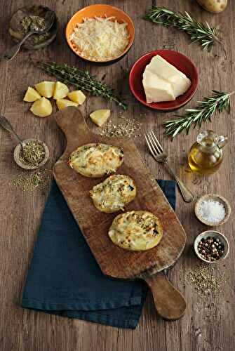 Pommes de terre farcies au tzatziki