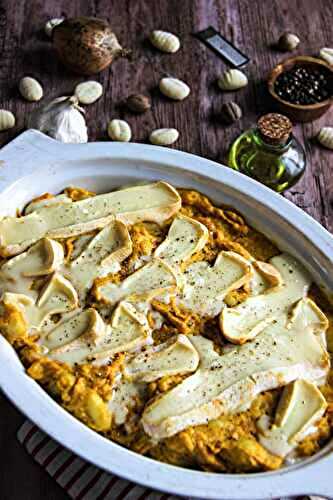 Gratin de gnocchis à la courge et reblochon