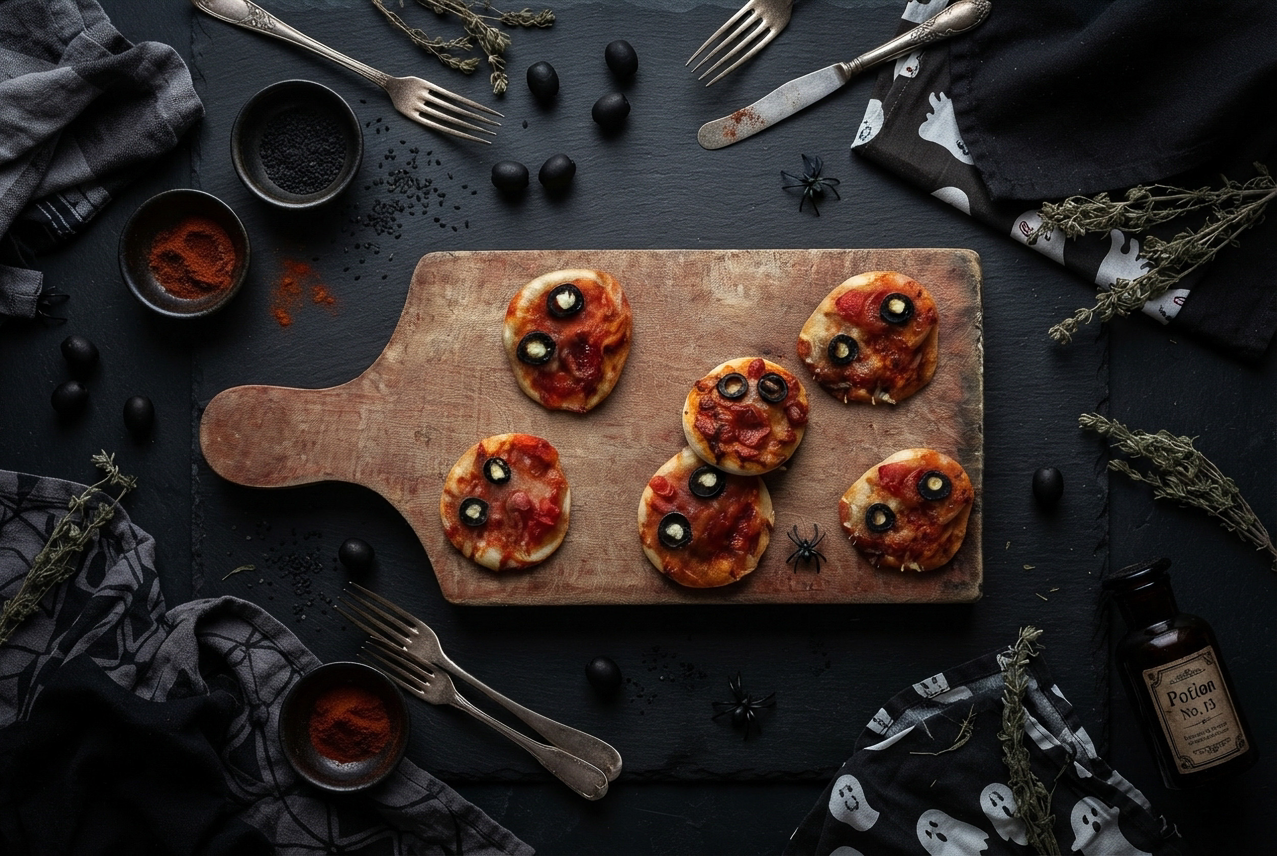 Menu d’Halloween enfantin & magique – Menu de saison #1