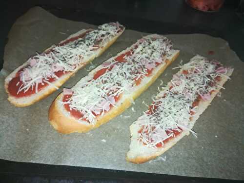 Baguettes pizza