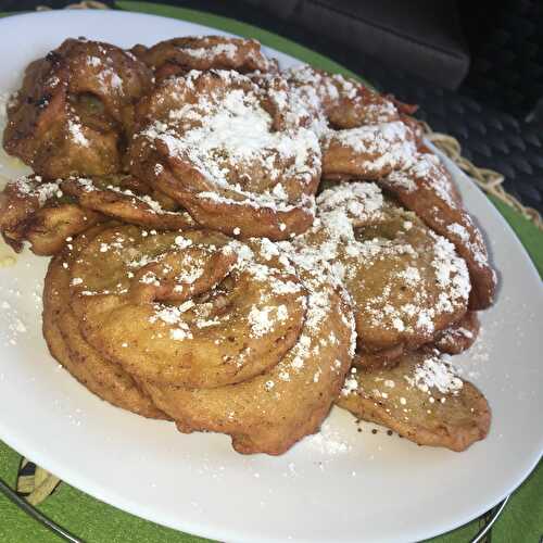 Beignets aux pommes Tous en cuisine Cyril Lignac