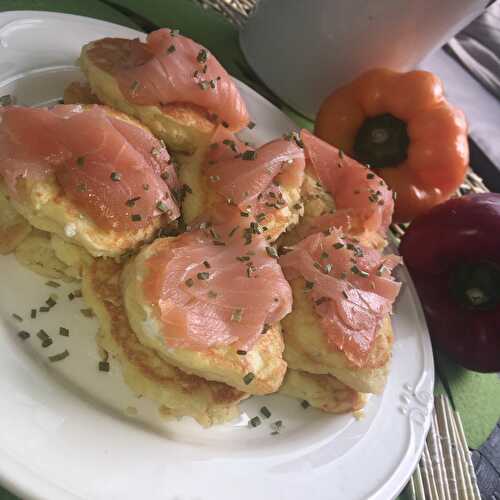 Blinis de pommes de terre de Cyril Lignac