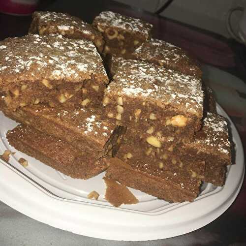 Brownies au chocolat au lait