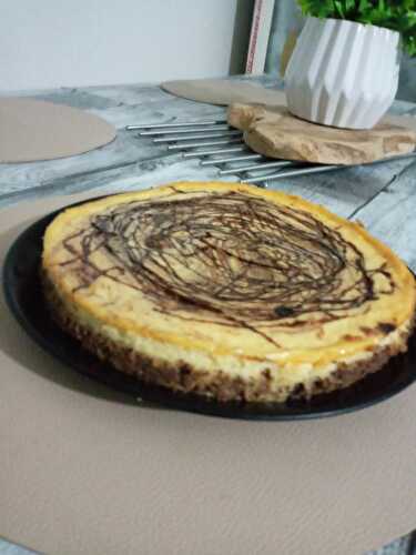 Cheesecake au chocolat