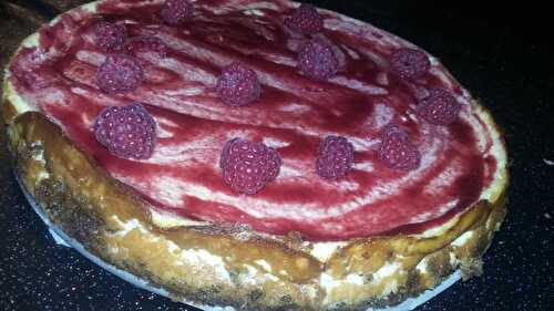 Cheesecake framboise  - Notre amour de cuisine 