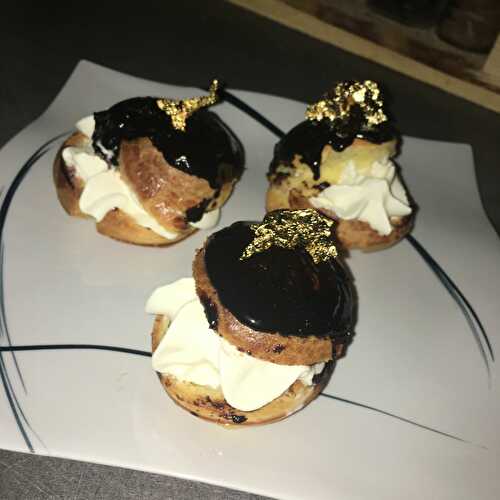 Choux crème chantilly