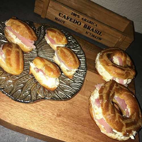 Choux Jambon fromage