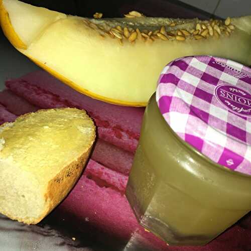 Confiture de melon jaune