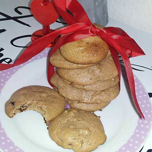 Cookies au chocolat et au lait concentré