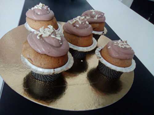 Cupcakes au deux chocolats - Notre amour de cuisine 
