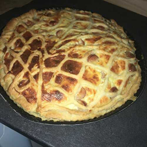 E Tarte aux knakis