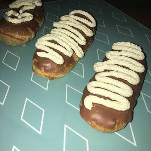 Éclairs au praliné