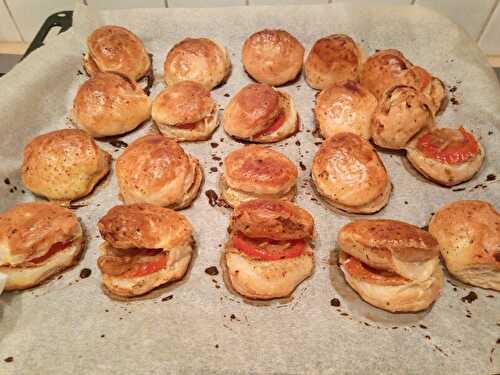 Feuilletés tomate chèvre