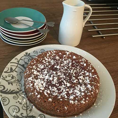 Fondant au chocolat praliné