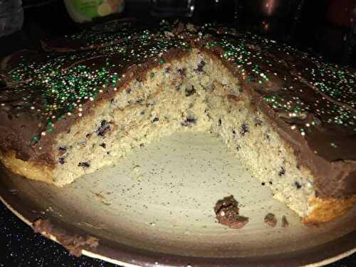 Gâteau aromatisé au thé vert matcha et au myrtilles - Notre amour de cuisine 