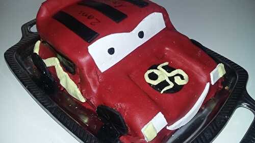 Gâteau Cars